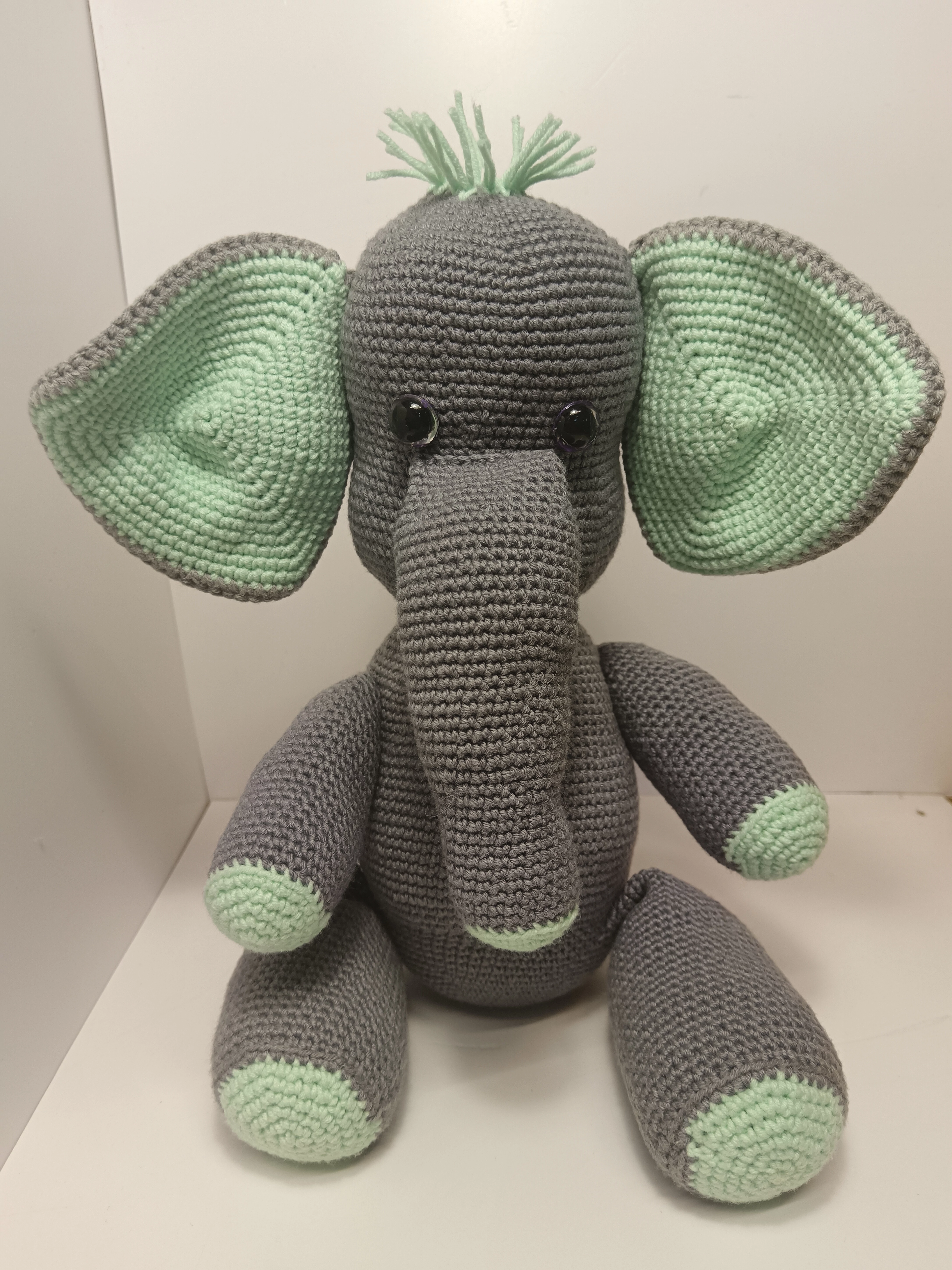 Fülifáni az elefánt amigurumi minta