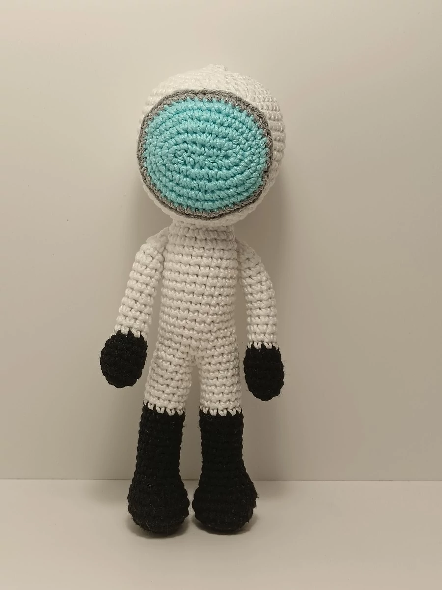 Asztronauta amigurumi minta